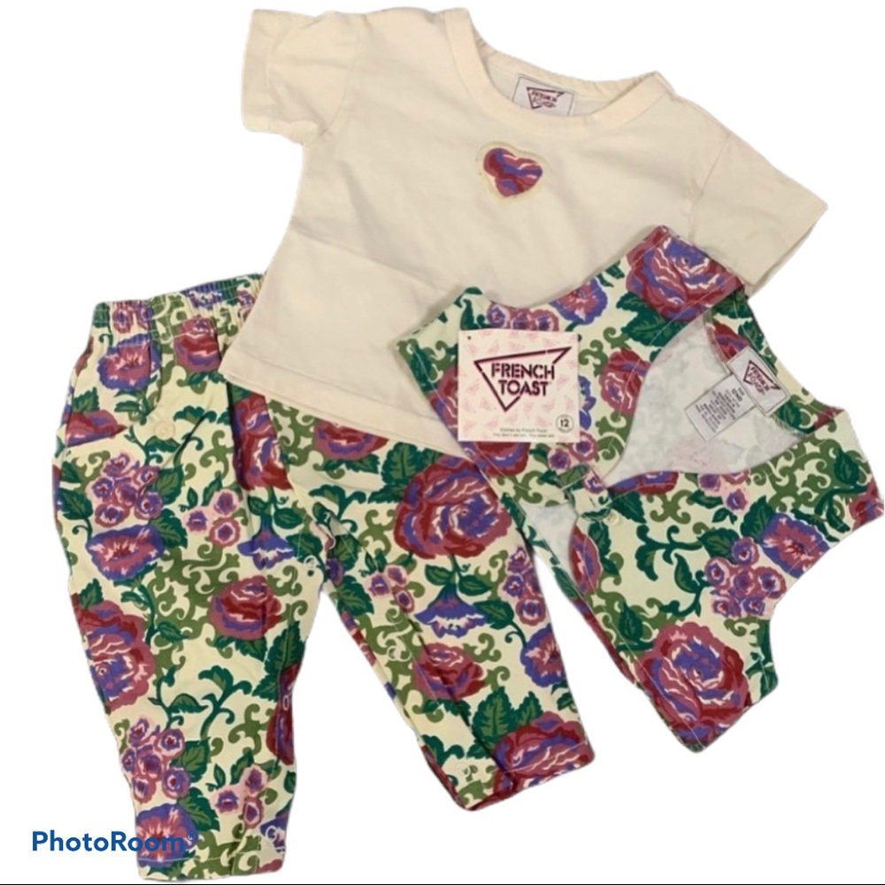 Vintage French Toast 90’s Floral Outfit